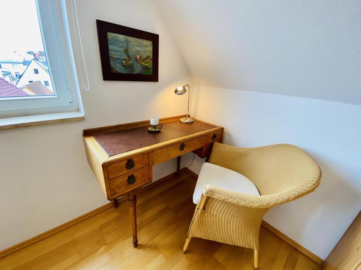 Kapitaenshaus Moewenblick Apartamento Rostock Exterior foto